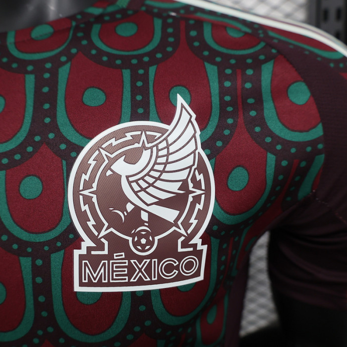 Player Version Mexico 2024 Home Soccer Jersey Adulto Camiseta de Futbol