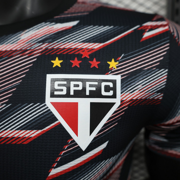 Player Version 2024-2025 Sao Paulo Soccer Training Jersey