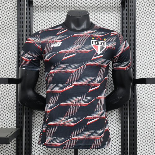 Player Version 2024-2025 Sao Paulo Soccer Training Jersey