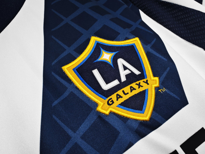 with MLS Cup Champion Patch Retro Jersey 2011-2012 Los Angeles Galaxy Home Soccer Jersey