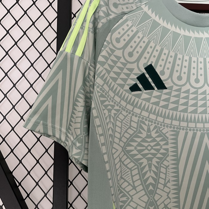 Fan Version Mexico 2024 Away Soccer Jersey Adulto Camiseta de Futbol