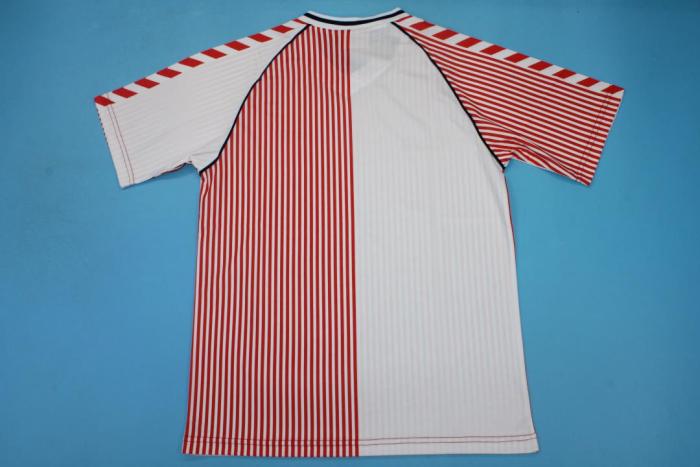 Retro Jersey 1986 Denmark Away Soccer Jersey Vintage Football Shirt