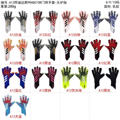 A12 AD Soccer Gloves Goalkeeper Football Gloves