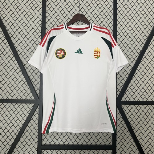 Fan Version Hungary 2024 Away Soccer Jersey Football Shirt