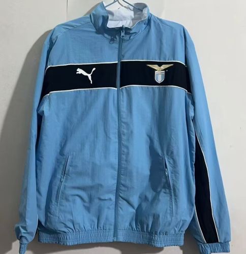2024 Lazio Blue Soccer Windbreaker Jacket Football Jacket