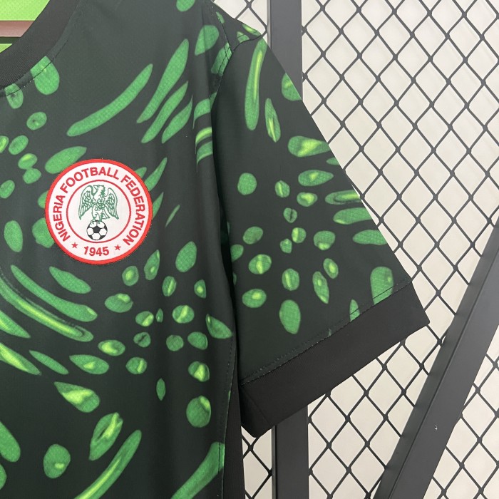 Fan Version 2024 Nigeria Home Soccer Jersey Football Shirt