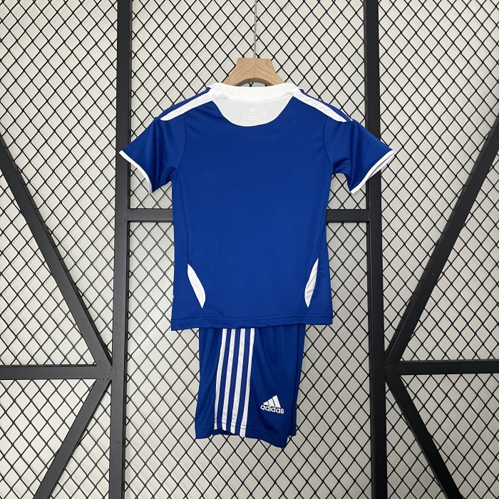 Retro Youth Uniform 2011-2012 Chelsea Home Soccer Jersey Shorts Vintage Child Football Kit