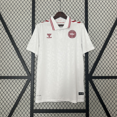 Fan Version Denmark 2024 Away Soccer Jersey Football Shirt
