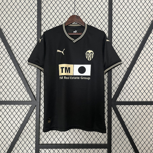 Fans Version 2023-2024 Valencia Special Edition Black Soccer Jersey