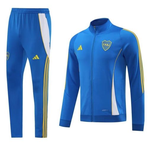 2024 Boca Juniors Blue Soccer Training Jacket and Pants
