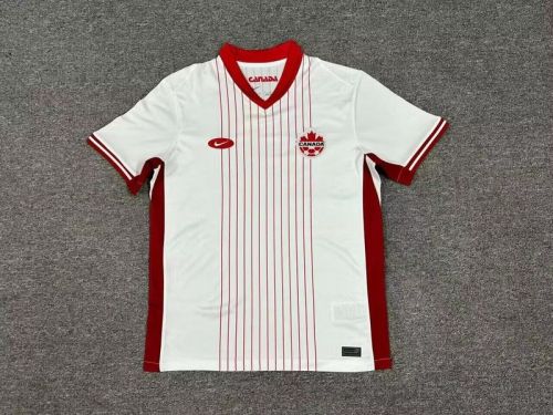 Fans Version Canada 2024 Away Soccer Jersey Football Shirt
