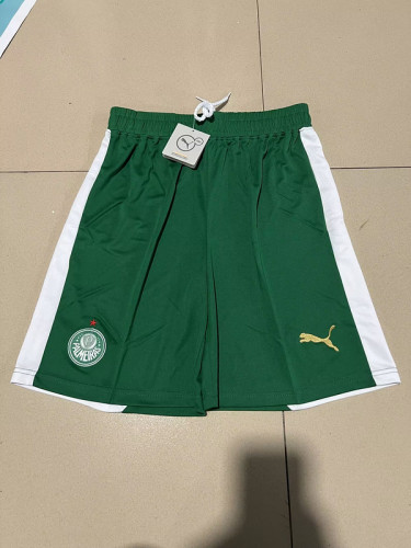 Fan Version Palmeiras 2024-2025 Away Green Soccer Shorts Football Shorts