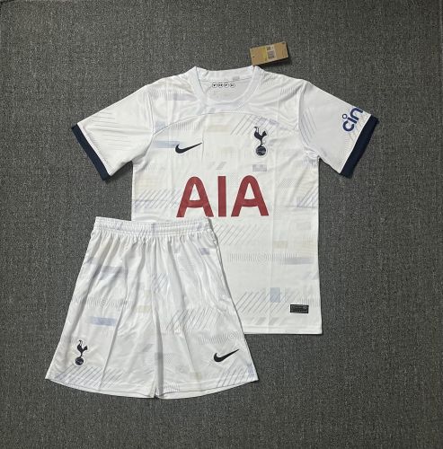 Adult Uniform 2023-2024 Tottenham Hotspur Home Soccer Jersey Shorts Spurs Football Kit