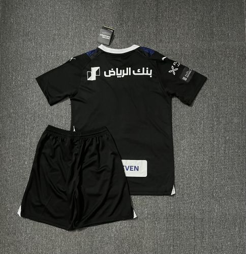 Adult Uniform 2023-2024 Al-Hilal Saudi Third Away Soccer Jersey Shorts Football Kit
