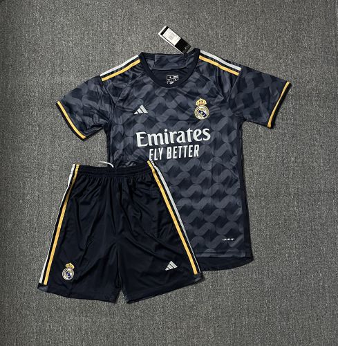 Adult Uniform Real Camisetas de Futbol 2023-2024 Real Madrid Away Soccer Jersey Shorts