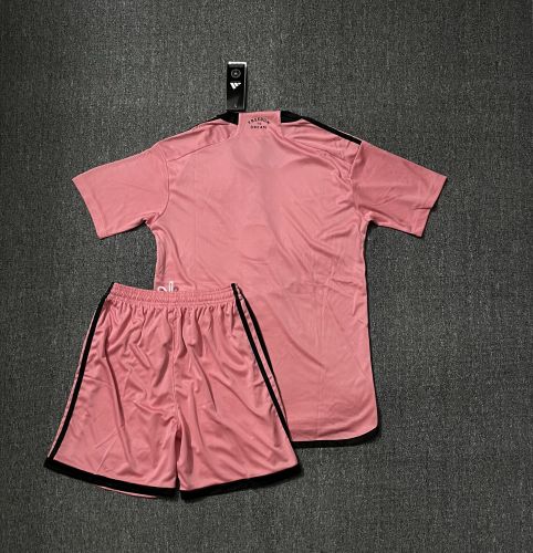 Adult Uniform 2024-2025 Inter Miami Home Soccer Jersey Shorts Football Kit