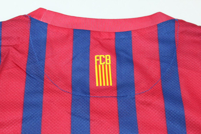 Player Version Retro Jersey 2011-2012 Barcelona Home Soccer Jersey