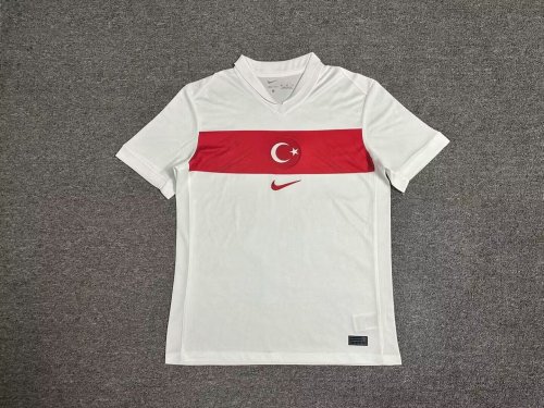 Fan Version Turkey 2024 Home Soccer Jersey Football Shirt