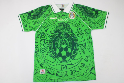 Retro Jersey 1999 Mexico Home Soccer Jersey Vintage Football Shirt