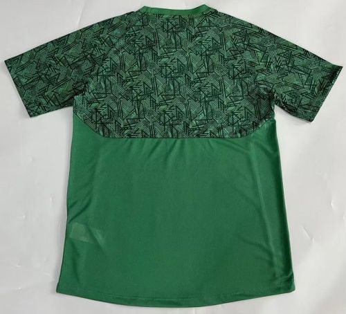 Fan Version 2024-2025 Fluminense Green Pattern Soccer Training Jersey Football Pre-match Shirt