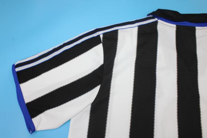 Retro Jersey 1999-2000 Newcastle United Home Soccer Jersey Vintage Football Shirt
