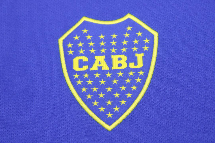 Retro Jersey 2010-2011 Boca Juniors ROMAN 10 Home Soccer Jersey Vintage Football Shirt