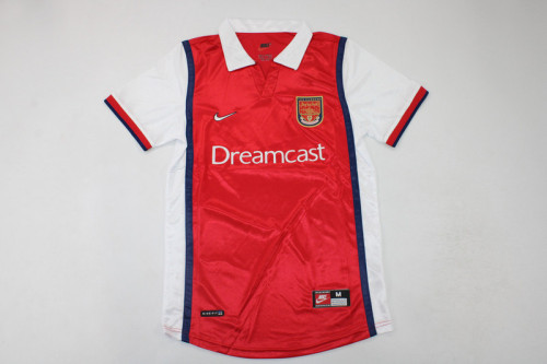 Retro Jersey 1999-2000 Arsenal Home Soccer Jersey Vintage Football Shirt