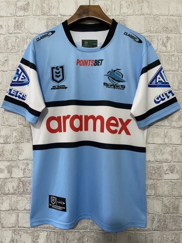 2024 Sharks Home Rugby Jersey