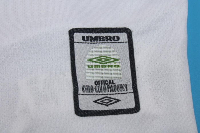 with Patch Retro Jersey Long Sleeve 2006 Colo-Colo Home Soccer Jersey