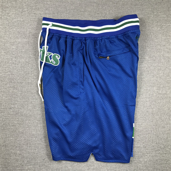 with Pocket Seattle Seahawks Blue NFL Shorts