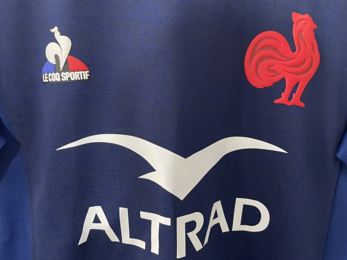 Men 2024 France Home Rugby Jersey