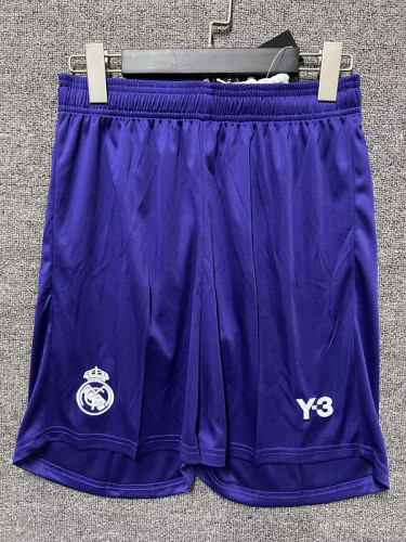 Fan Version Real Madrid Y-3 Purple Soccer Shorts Football Shorts