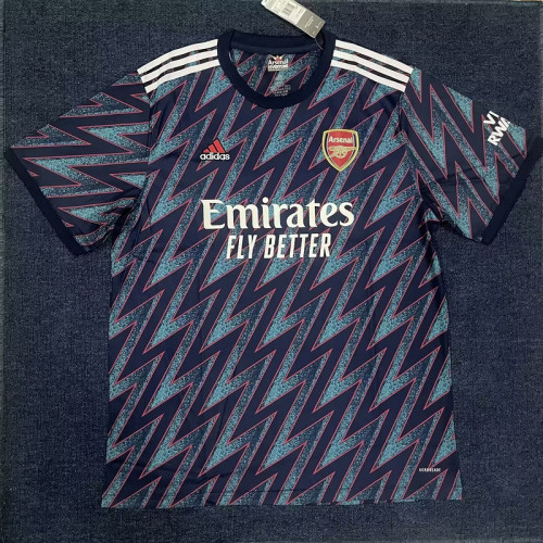Retro Jersey 2021-2022 Arsenal Away Soccer Jersey Vintage Football Shirt