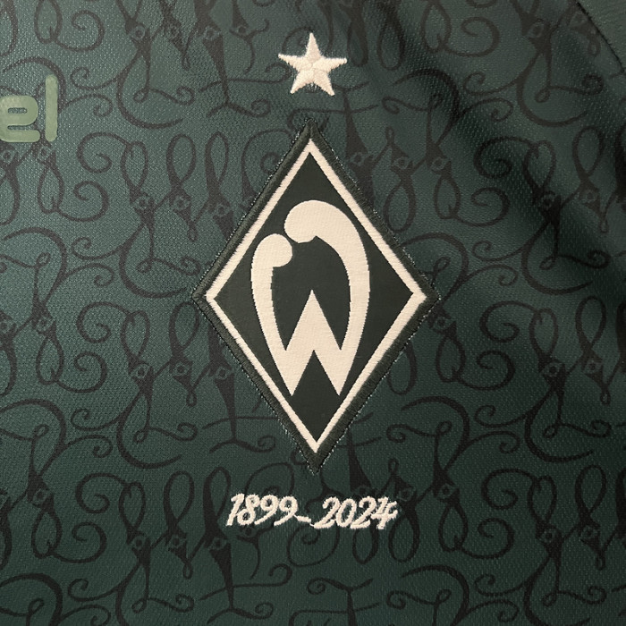 Fan Version 2024-2025 Werder Bremen Dark Green Special Edition Soccer Jersey