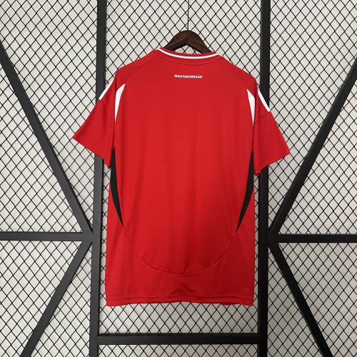 Fan Version Hungary 2024 Home Soccer Jersey Football Shirt