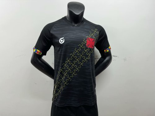 Fan Version 2024-2025 Vasco Da Gama Black Special Edition Soccer Jersey
