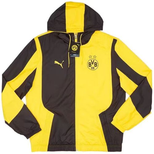 2024 Dortmund Yellow/Black Soccer Windbreaker Jacket Football Jacket