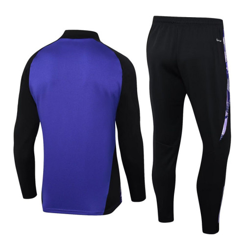 2024-2025 Germany Purple Soccer Training Sweater and Pants Football Kit