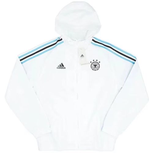 2024 Germany White Soccer Windbreaker Jacket Football Jacket