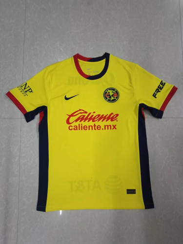 Fan Version 2024-2025 Club America Aguilas Home Soccer Jersey Football Shirt