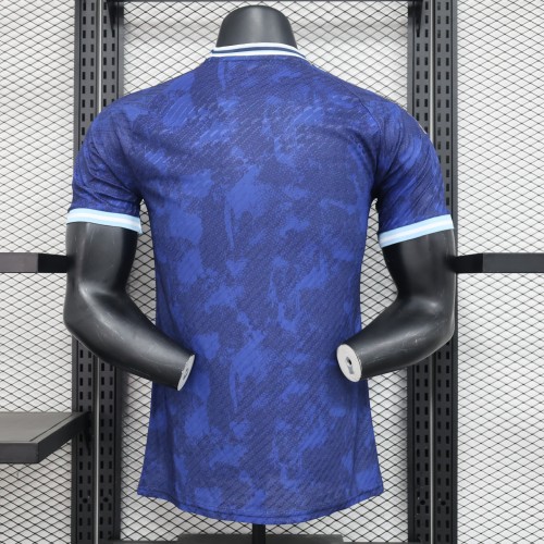 Player Version Argentina 2024 Dark Blue Special Edition Soccer Jersey Camisetas de Futbol