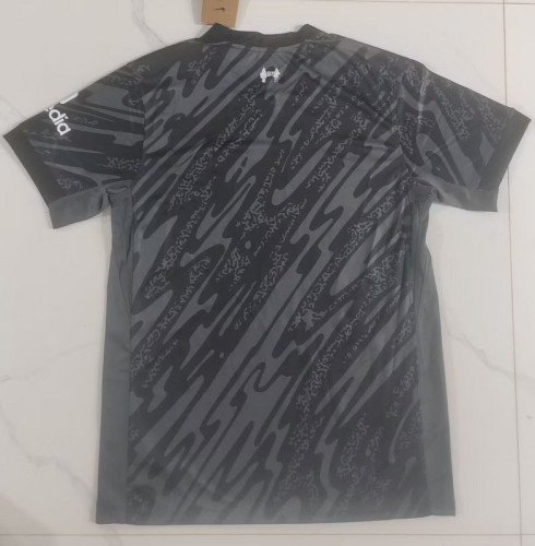Fans Version 2024-2025 Liverpool Black Goalkeeper Soccer Jersey Football Shirt