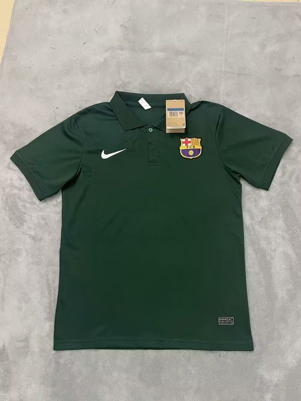 2024-2025 Barcelona Green Soccer Polo