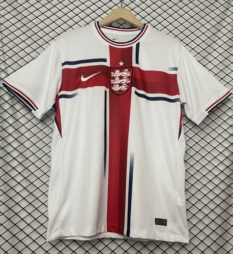 Concept Version 2024 England White Soccer Jersey Football Shirt