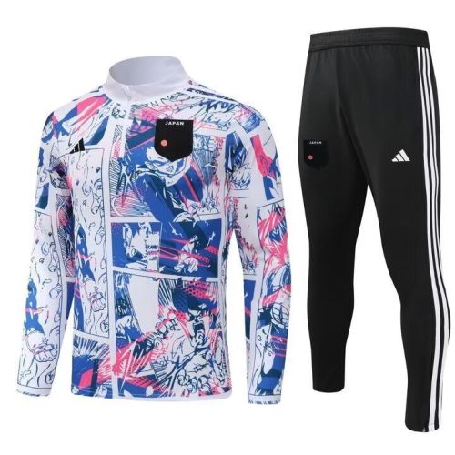 2024 Japan Dragon Ball Version Soccer Training Sweater and Pants