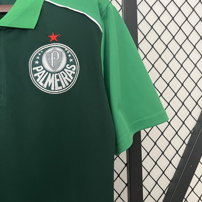 2024-2025 Palmeiras Dark Green Soccer Polo