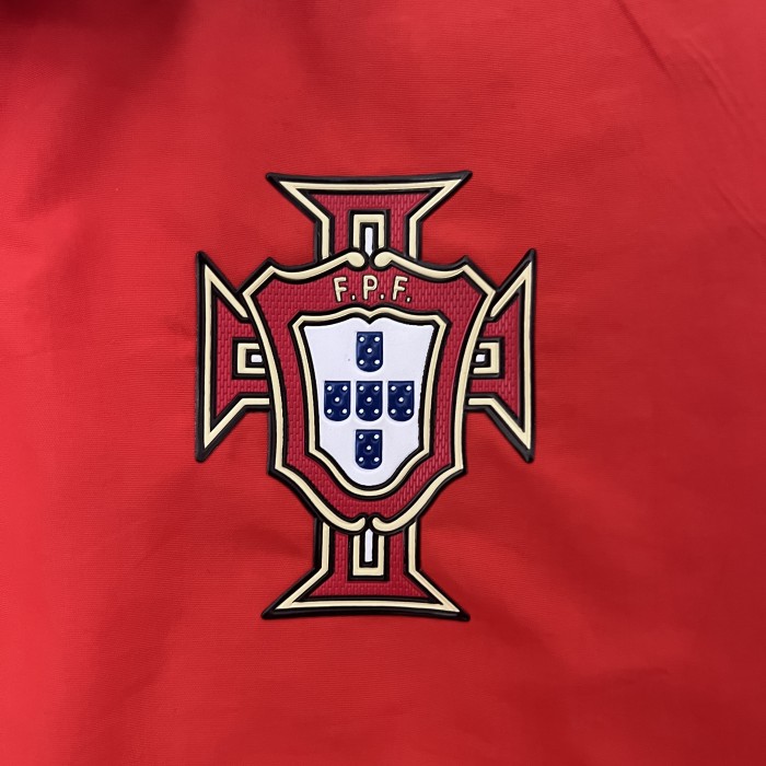 2024 Portugal Trench Coat Reversible Soccer Reversible Windbreaker Jacket