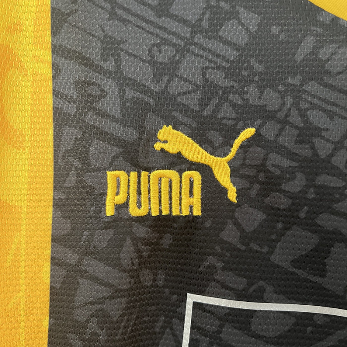 Fan Version 2024 Borussia Dortmund Black/Yellow Special Edition Soccer Jersey BVB Football Shirt