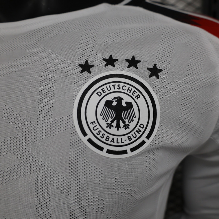 Long Sleeve Player Version Germany 2024 Home Soccer Jersey Deutsch Football Shirt