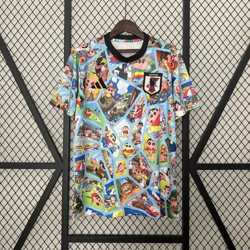 Fan Version 2024 Japan Crayon Shin Chan Version Soccer Jersey Football Shirt